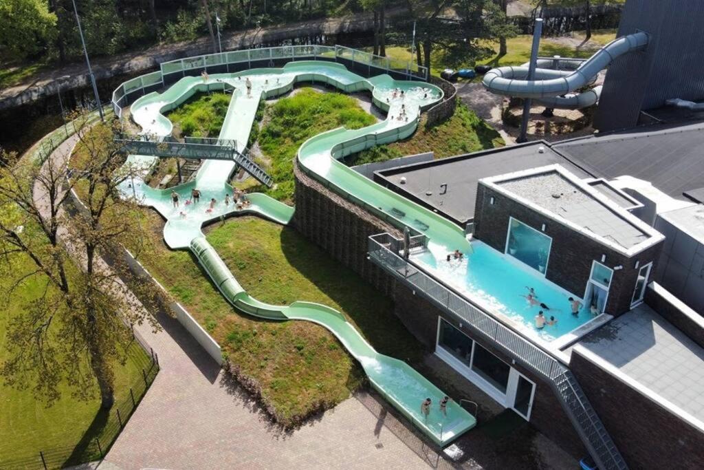 Ideaal Veluwe Bos Chalet Met Sfeervolle Pelletkachel Putten Exterior foto