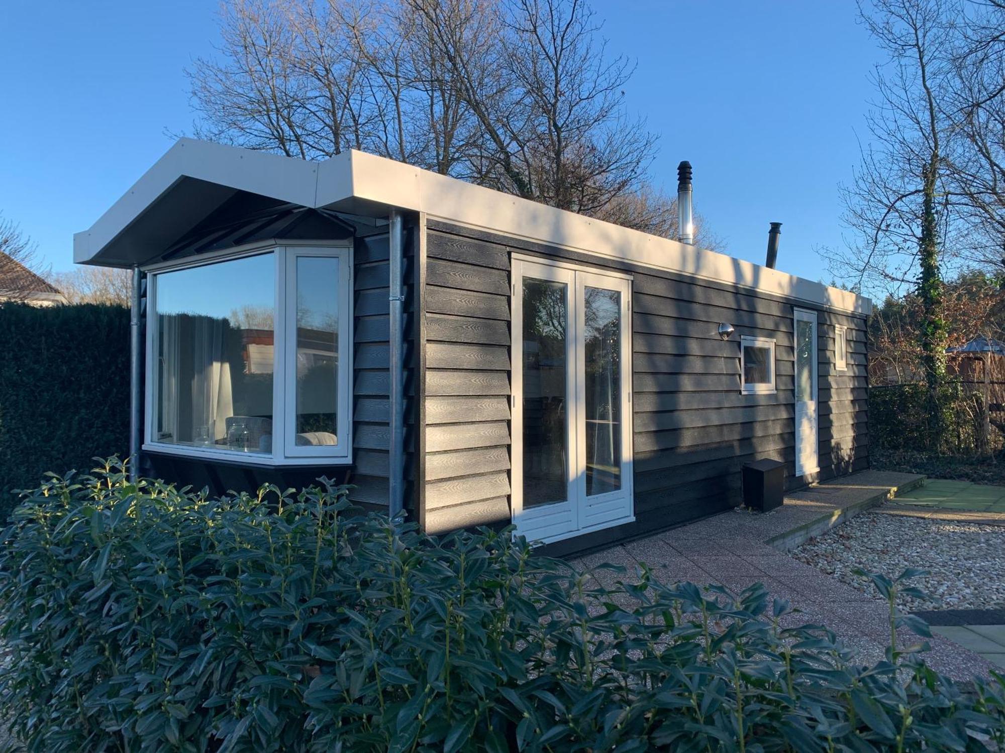 Ideaal Veluwe Bos Chalet Met Sfeervolle Pelletkachel Putten Exterior foto
